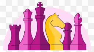 Chess Indoor Games Animated Clip Art - Png Download