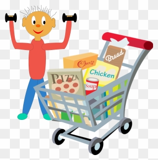 Today We Have 2 Guests Maha And Dan (u - Grocery Cart Png Clipart