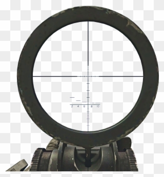Scope Png - Call Of Duty Ads Sniper Clipart