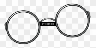Glasses - Glasses - Glasses - Harry Potter Glasses - Circle Clipart