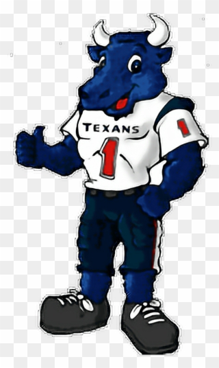 Helmet Clipart Houston Texans - Houston Texans Mascot Vector - Png Download