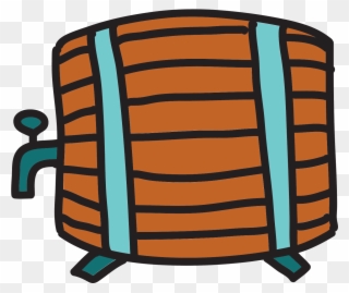 Vector Barrel Beer Jpg Freeuse Library Clipart