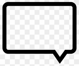 Chat Comment Oval Speech Bubble With Text Lines - Clip Art - Png Download