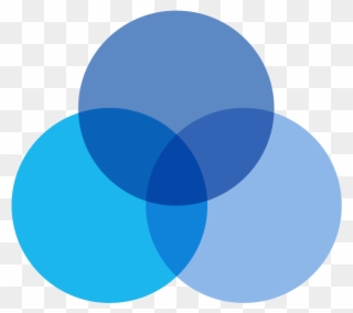 Home Coating Industries - Three Blue Circles Clipart