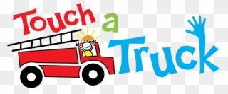 Rain Or Shine - Touch A Truck Flyer Clipart