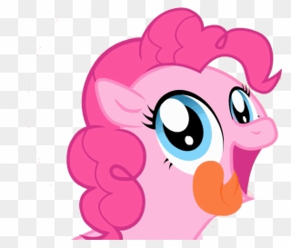 Mess With My Face Studio - Pinkie Pie Clipart