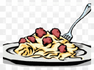 Clip Art Spaghetti Dinner - Png Download