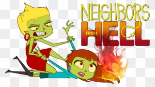 Neighbors From Hell Image - Neighbours From Hell Tv Show Clipart