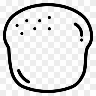 Scone Bagel Bread Pastry Bake Bakery Comments - Line Art Clipart