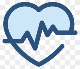Heart Rate Png Blue Clipart