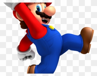 Mario Bros Clipart Jumping - New Super Mario Bros Wii - Png Download