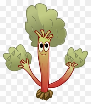 Rhubarb Hd - Pvz Rhubarb Clipart