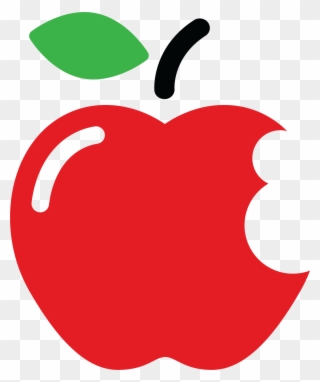 Pfe Bite-sized Learning Series - Cartoon Apple With Bite Clipart