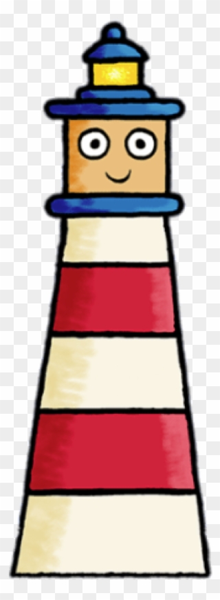 Toot Character Lenny The Lighthouse - Cartoon Clipart