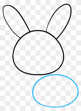 How To Draw Bunny - Cách Vẽ Con Gấu Đơn Giản Clipart