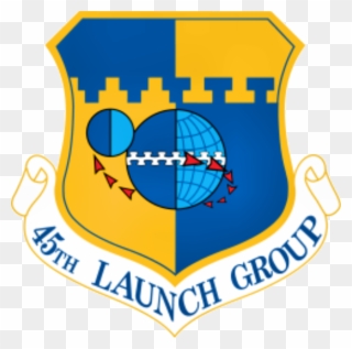 45th Launch Group - 45th Space Wing Logo Clipart