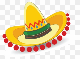 Mexican Hat Transparent Background Clipart