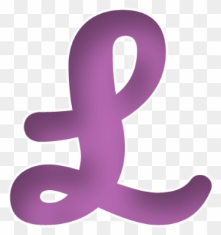 Alfabetos Letter C, Shades Of Purple, Los Tipitos, - Cursive Clipart