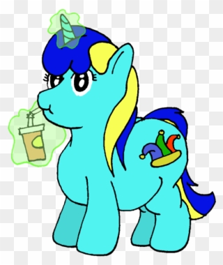Fatponysketches, Drinking, Fat, Filly, Hay Burger, - Cartoon Clipart