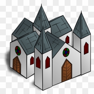 Construcción De Una Iglesia Clipart