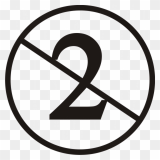Crossed 2 - Single Use Only Symbol Clipart
