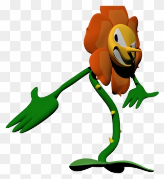 Created A 3d Rendition Of 'cagney Carnation' From The - Cagney Carnation Clipart