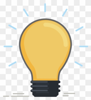 Helpful Information - Incandescent Light Bulb Clipart