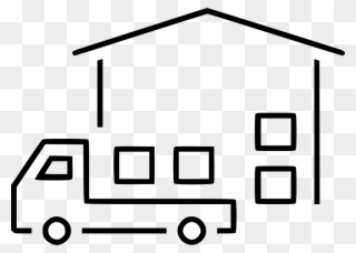 Delivery Storage Unit Warehouse Truck Comments - Warehouse Clipart