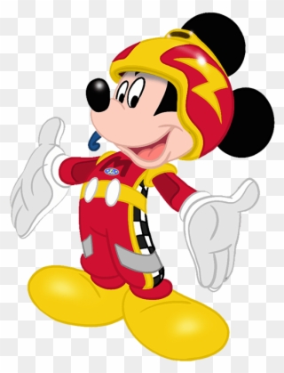 Image Black And White Miki Png - Mickey And The Roadster Racers Mickey Clipart