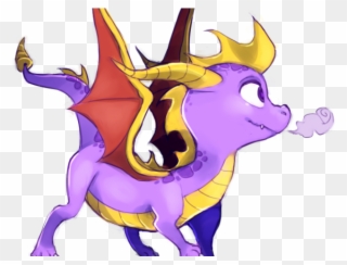 Orbs Clipart Cool Dragon - Spyro The Dragon Fanart - Png Download
