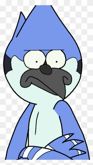 Mordecai Hates Idiots Like You Rs Vector By Thecraprightart-d5jkwpr - Regular Show Mordecai Angry Clipart