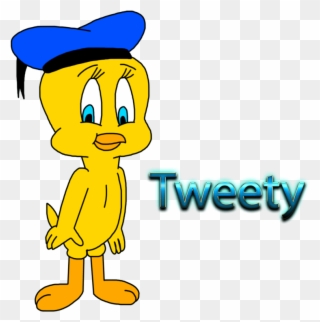 Free Png Tweety Free Pictures Png Images Transparent - Tweety With Hat Clipart
