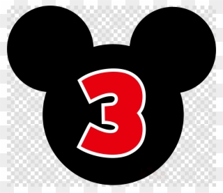 Download Numero 2 De Mickey Clipart Mickey Mouse Minnie - Mickey Mouse Numero 5 - Png Download