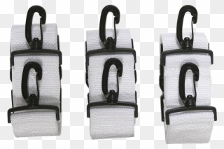 Clip Art Black And White Stock Replacement Safety Straps - Strap - Png Download