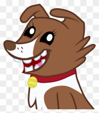Bad Edit, Broken Teeth, Edit, Faic, Safe, Simple Background, - Cartoon Dog Transparent Background Clipart