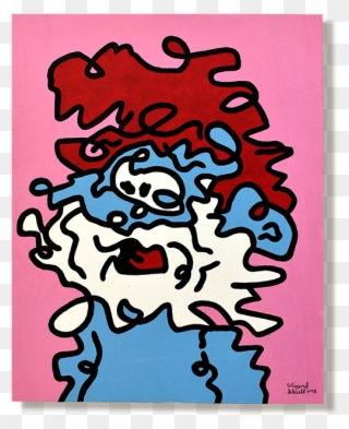 'wiggly Smurf' By Wizard Skull Clipart