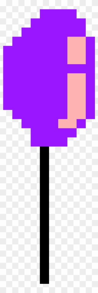 Purple Balloon - Pixel Kiss Png Clipart