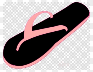 One Flip Flop Clip Art Clipart Slipper Flip-flops Clip - Play Button Eps - Png Download