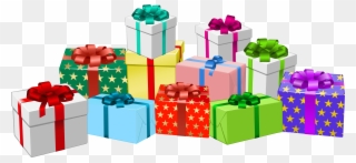 Boxes Of Gifts Clip Art - Png Download