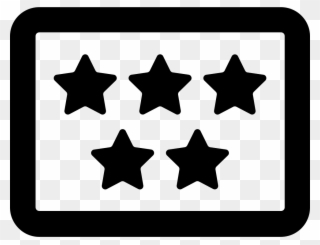 Five-stars Icons - Arctic Monkeys Four Out Of Five Clipart