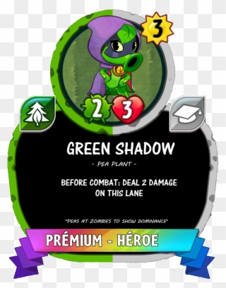 Plants Vs Zombies Heroes Legendary Cards Clipart