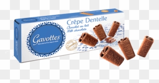 Crêpe Dentelle Milk Chocolate - Gavottes Milk Chocolate Crepes Clipart