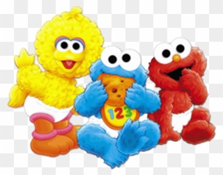 Cookie Monster Clip Art - Sesame Street Baby Big Bird - Png Download