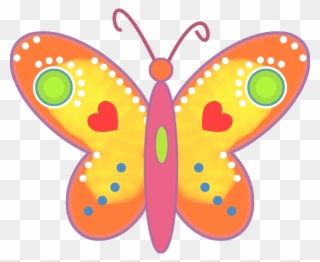 Mariposas Y Libélulas Cute Butterfly, Butterfly Clip - Butterfly - Png Download