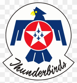 Emblem Of The U - Thunderbirds Air Force Logo Clipart
