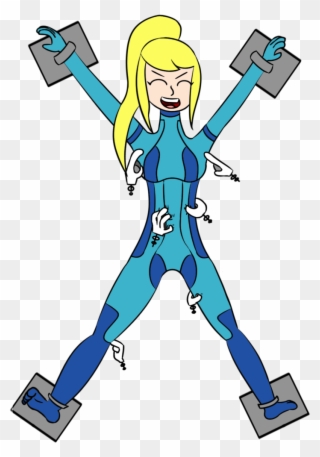 Samus's Tickle Torture By Theanonyman - Samus Tickle Clipart