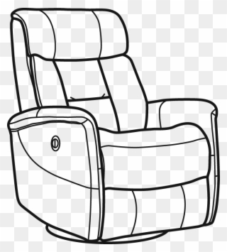 Share Via Email Download A High-resolution Image - Recliner Clipart