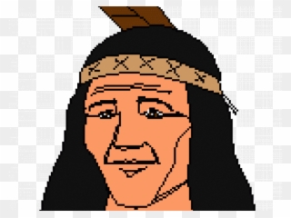 Headdress Clipart First Nation Person - Squanto Clip Art - Png Download