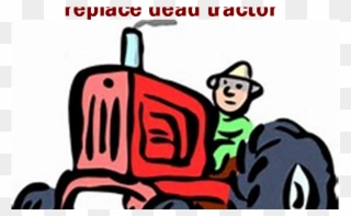 Replace Tractor - Clip Art Agriculture Food And Natural Resources - Png Download