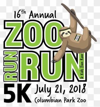 Visit Http - //www - Zoorunrun - Com To Get Signed - Columbian Park Zoo Clipart